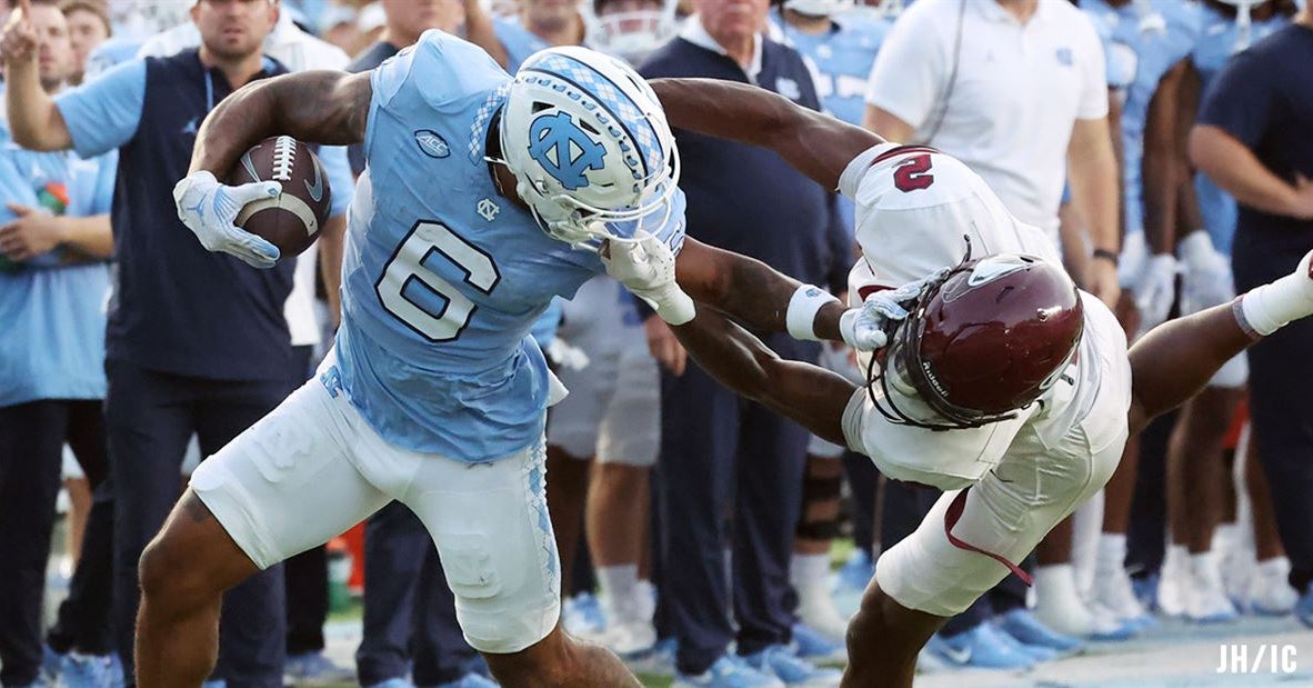 UNC Football Sorting Out Lagging Production from Receivers