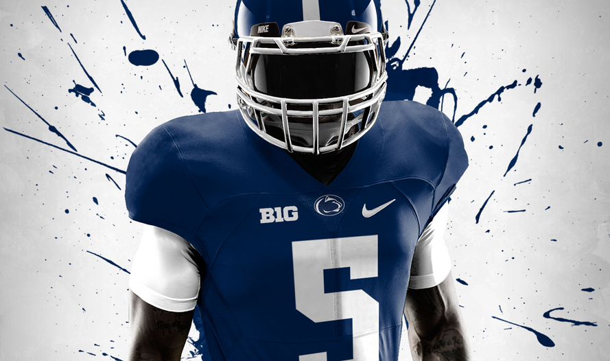penn state home jersey color