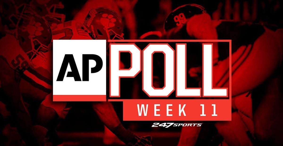 AP Top 25 College Football Rankings Updated For Week 11