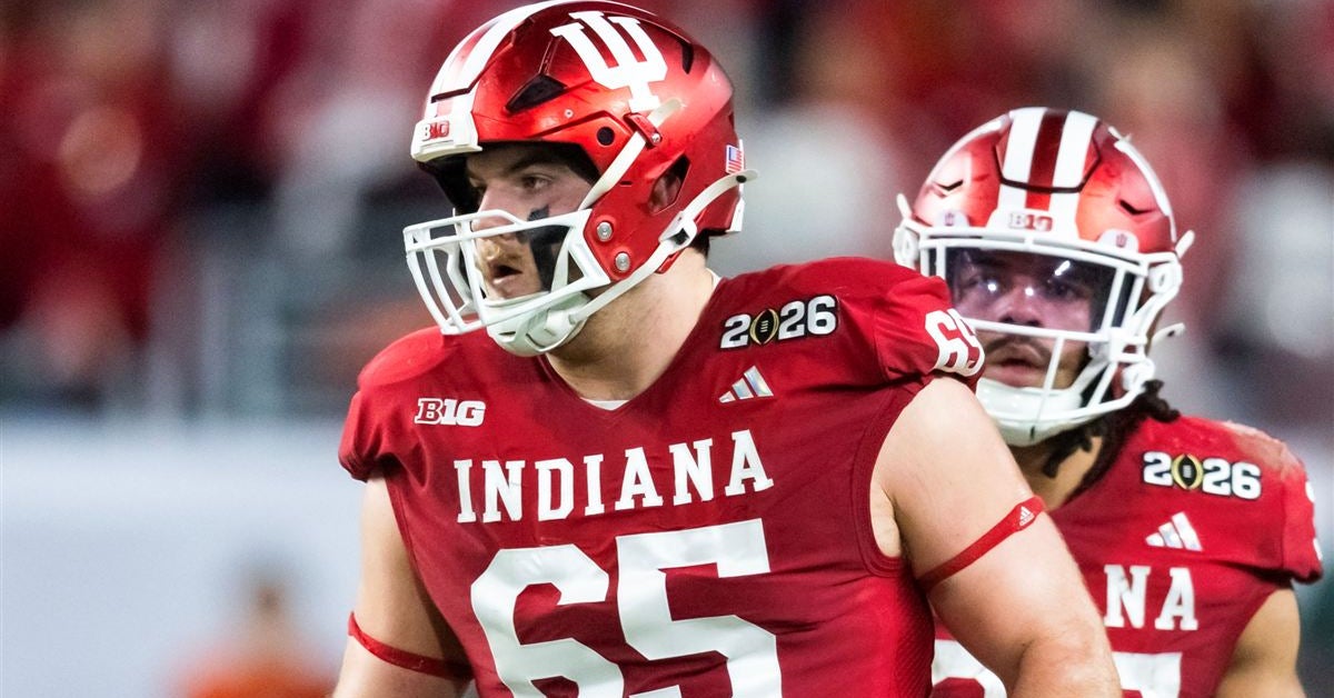 Indiana All-American OT Carter Smith provides injury update on shoulder rehab ahead of fall camp