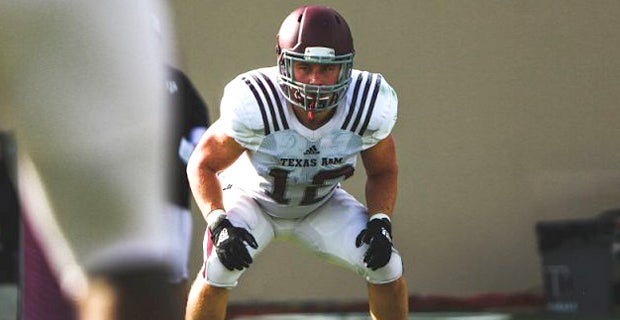 Senior linebacker Braden White will continue as A&M's 12th Man