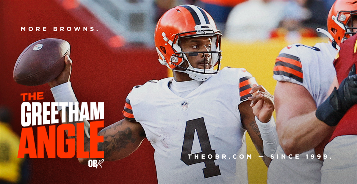 Cleveland Browns on X: I really try to make as many plays as I can  @deshaunwatson  / X