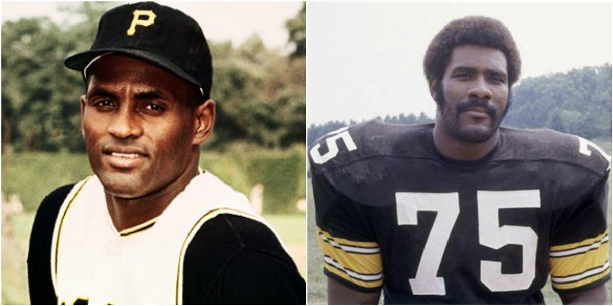 Pittsburgh Sports Joe Greene Mario Lemieux And Willie Stargell