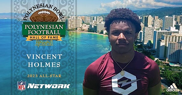 Four-star ATH Vincent Holmes selected to play in 2023 Polynesian Bowl