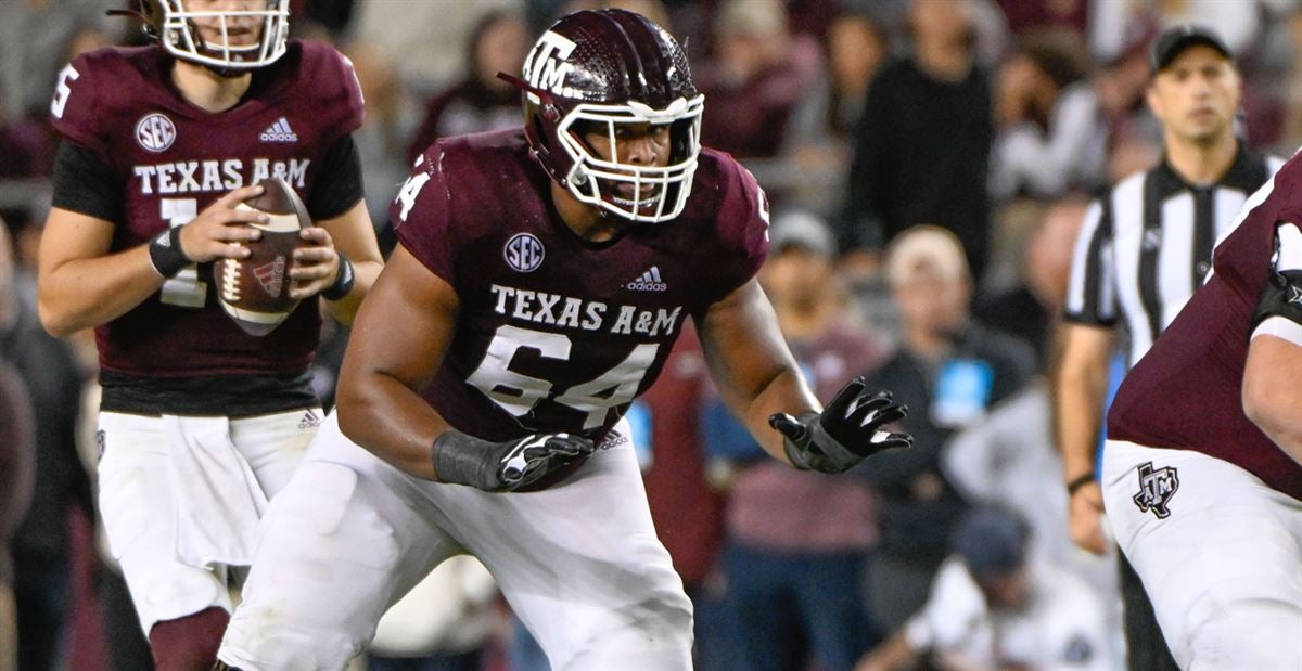 Texas A&M OL Layden Robinson returning to Aggieland for 2023 season - Vimarsana News