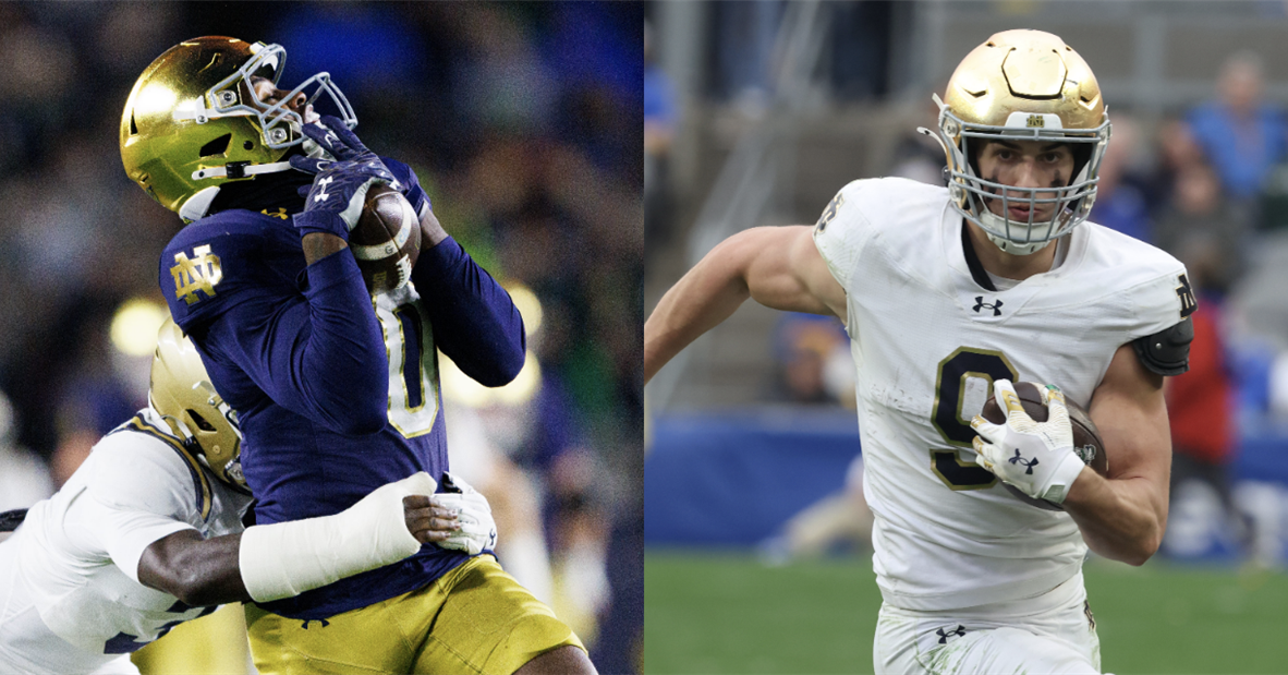 Notre Dame’s Malachi Fields, Eli Raridon Accept Postseason All-Star Invites