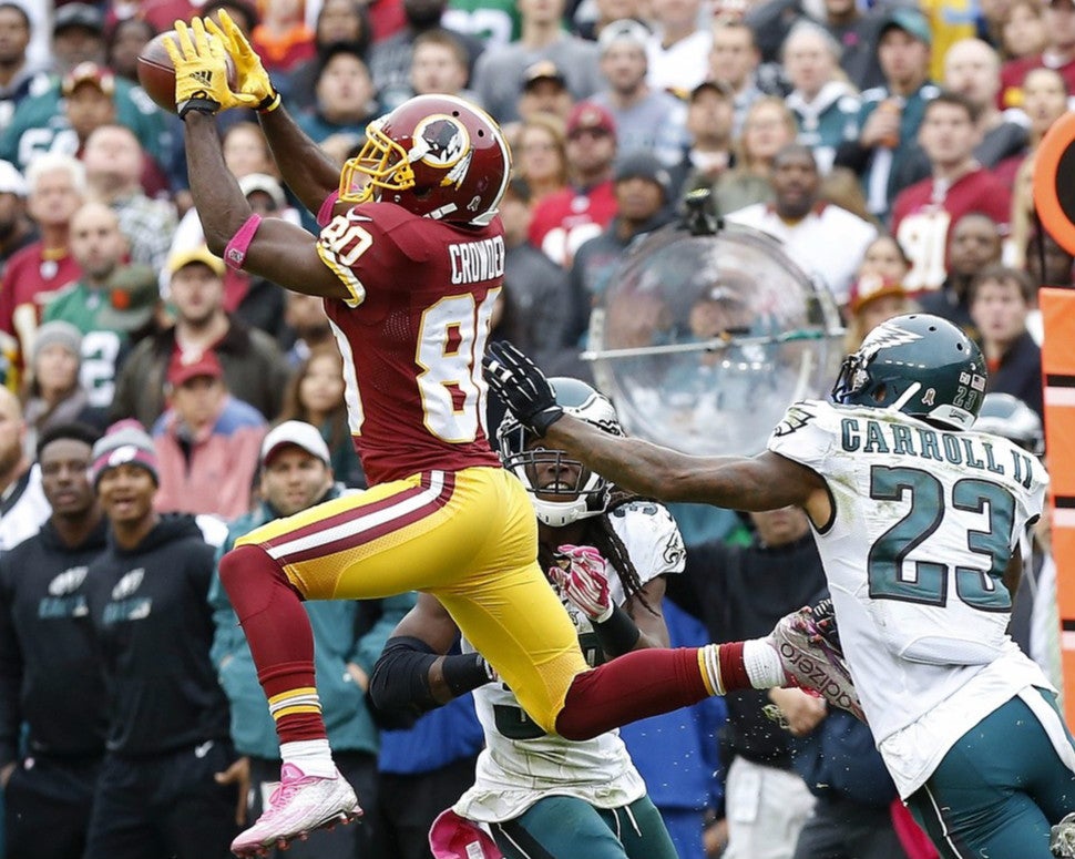 Pierre Garcon injury report: Wide receiver has ruptured ligament in toe -  SB Nation DC