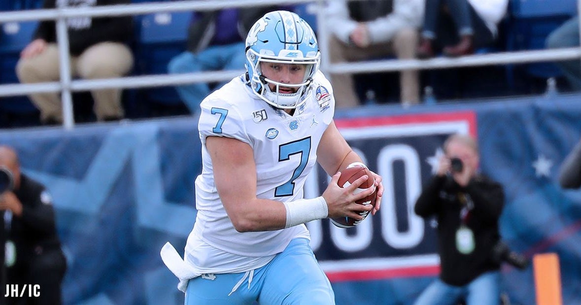 UNC, Sam Howell Adding Quarterback Run Game Dimension UNC, Sam Howell Adding Quarterback Run Game Dimension
