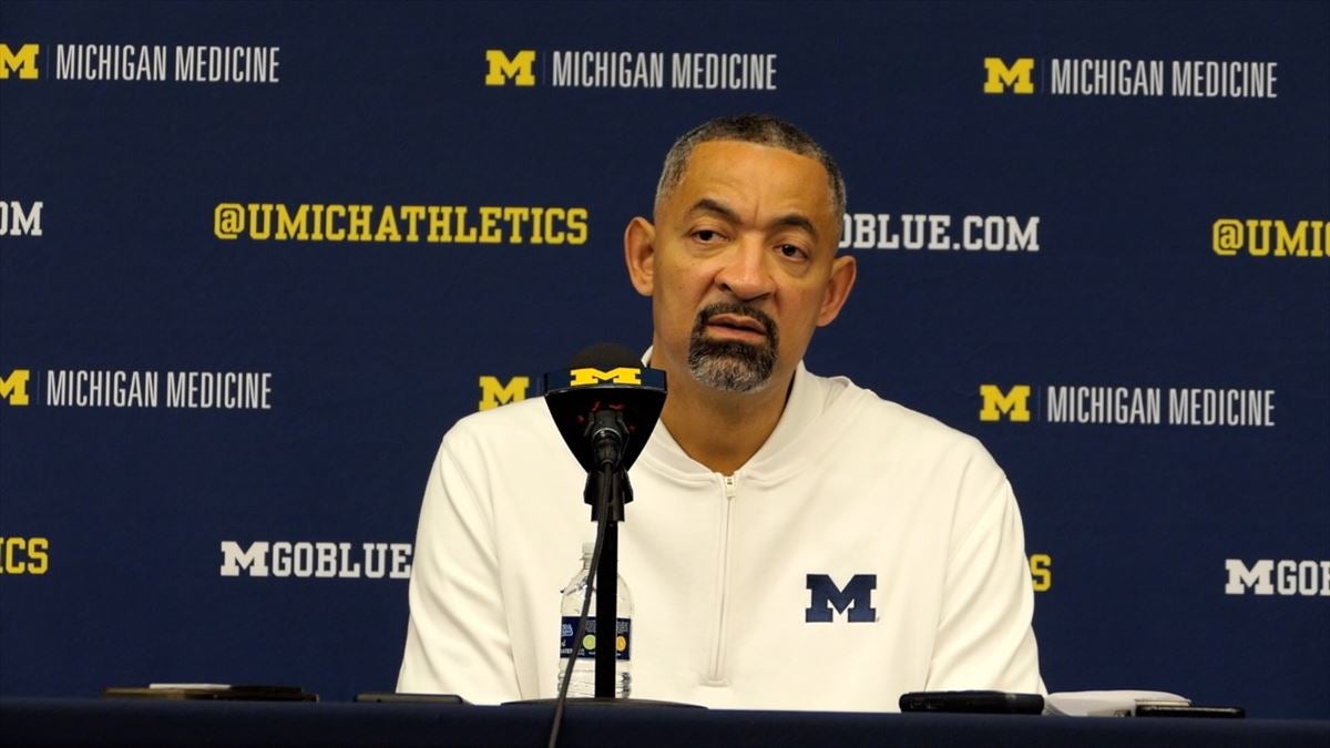 Watch Juwan Howard recaps Michigan basketball s loss to Illinois