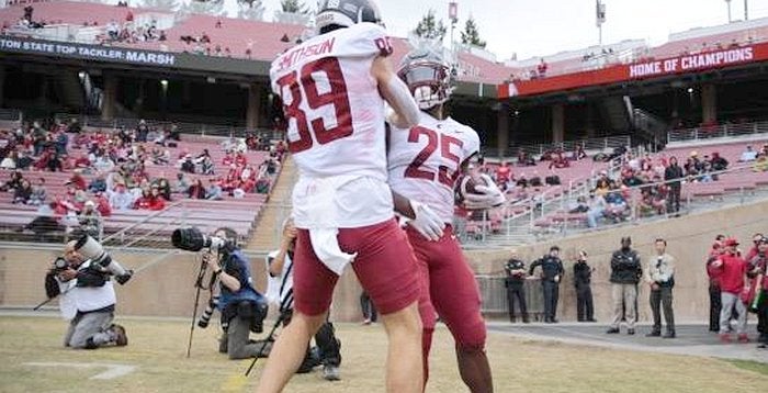 Opportunistic WSU routs Stanford 52-14 as bowl hopes blossom