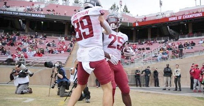 Opportunistic WSU routs Stanford 52-14 as bowl hopes blossom