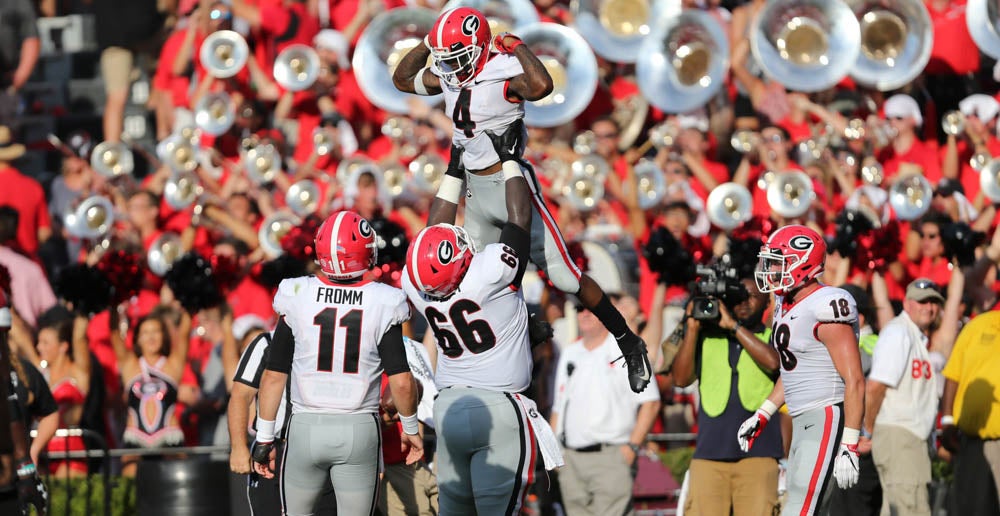 mecole hardman georgia jersey