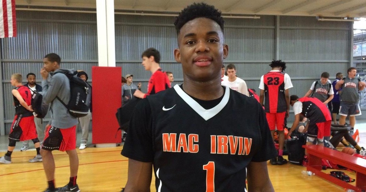 WATCH New Kansas basketball commit has serious game