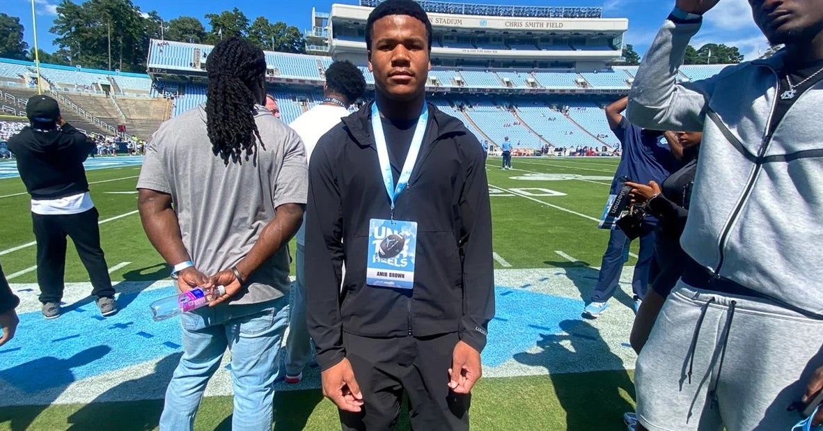 Class of 2027 running back Amir Brown decommits from UNC