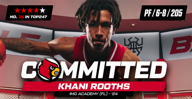 Four-star senior Khani Rooths commits to Louisville