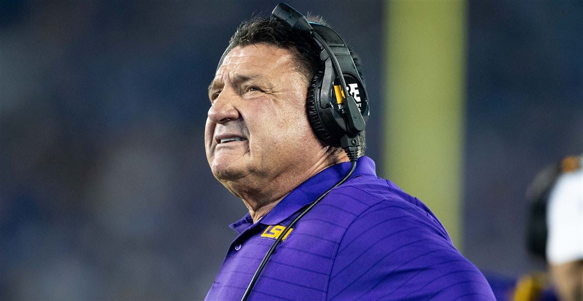 Everything Ed Orgeron Said Tuesday While at Notre Dame