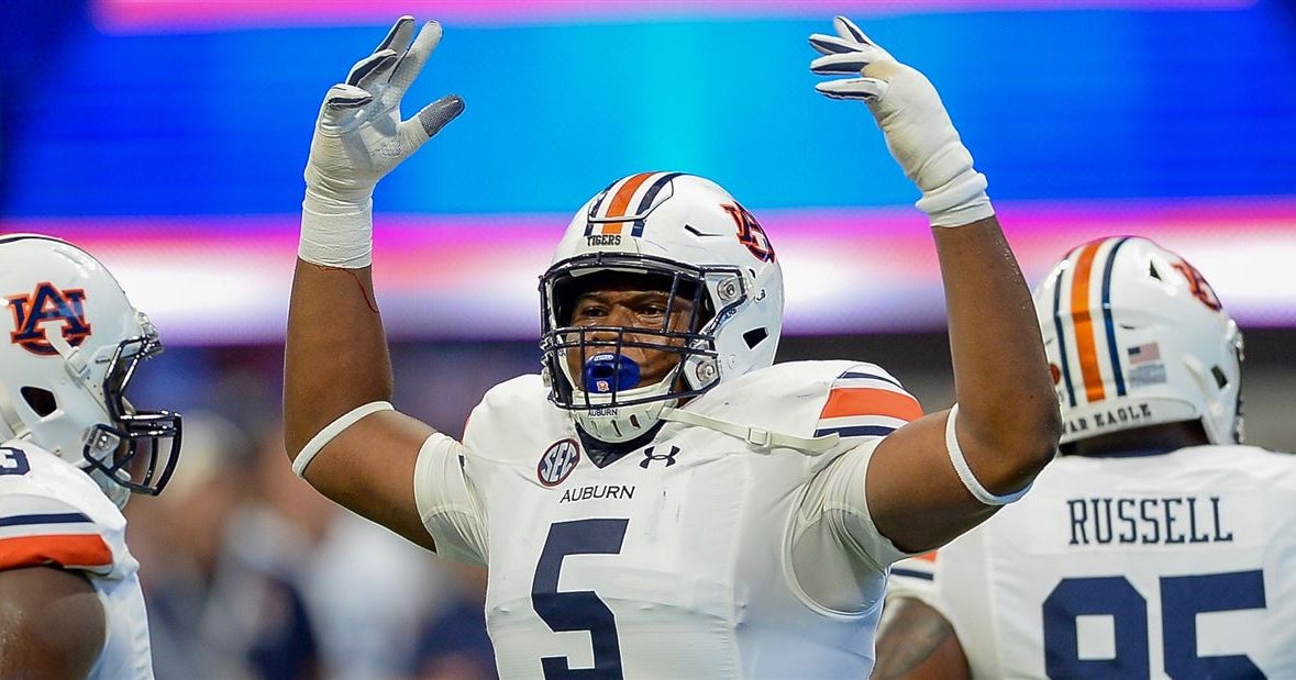 Auburn Star Derrick Brown Becomes A Father