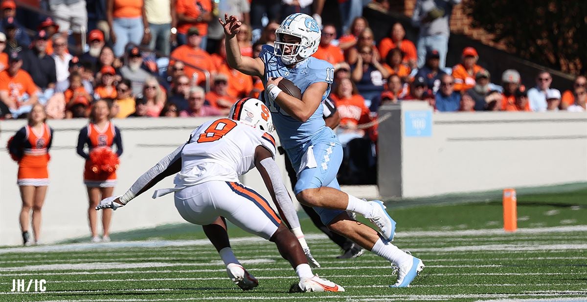 All Systems Go For Tar Heels As UNC Squashes Orange, 40-7