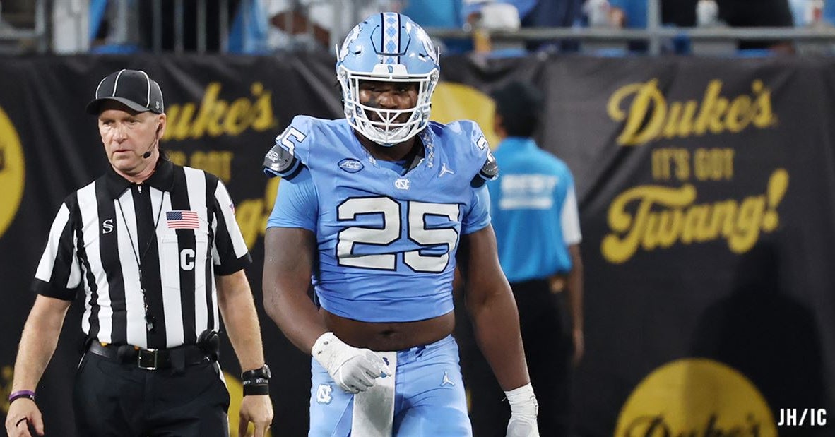 UNC's Kaimon Rucker Named Walter Camp Defensive Player of the Week ...