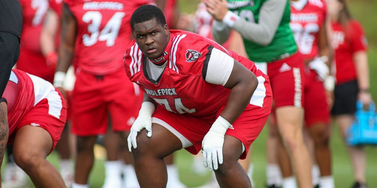 NC State OL Anthony Belton on Friday night blackout game vs