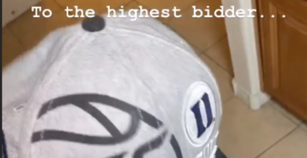 duke acc championship hat