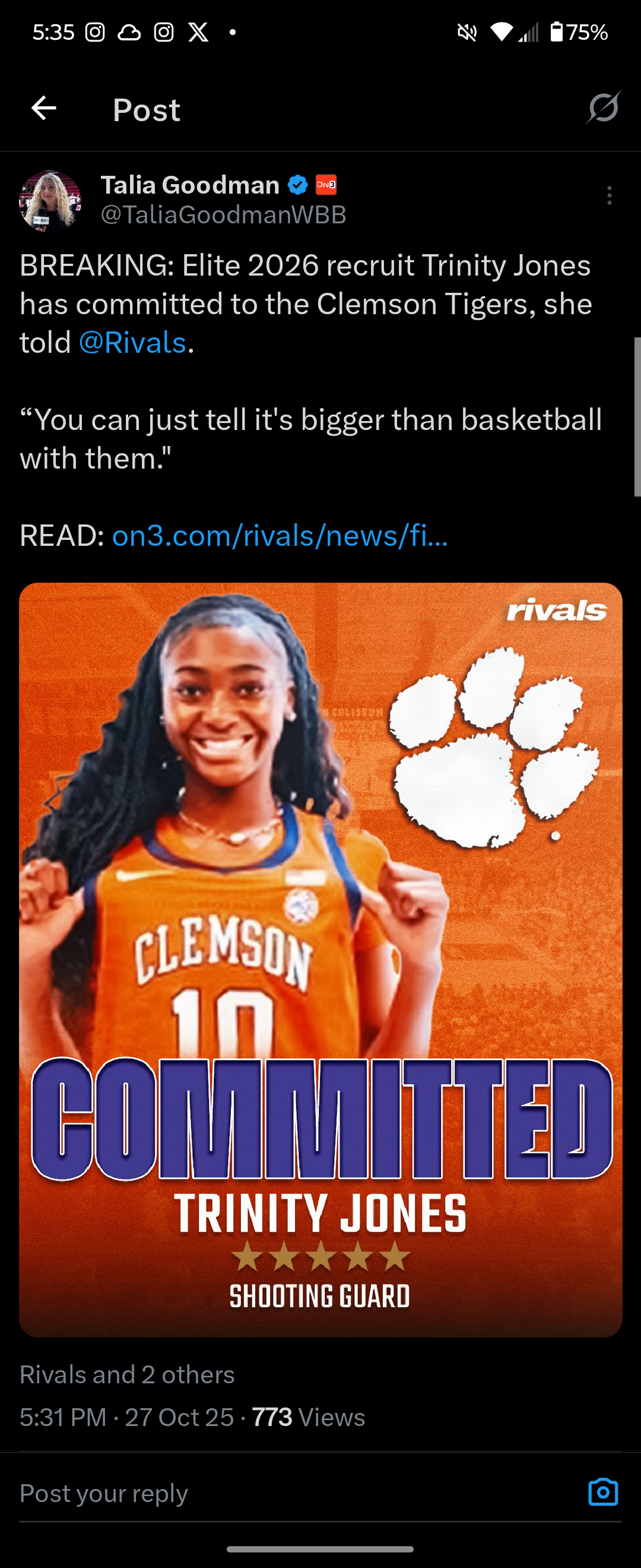 Wbb recruiting
