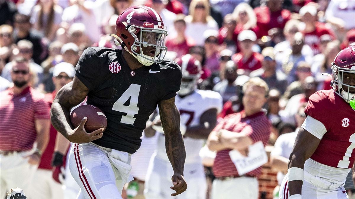 Jalen Milroe to start for Alabama in season opener, ESPN reports