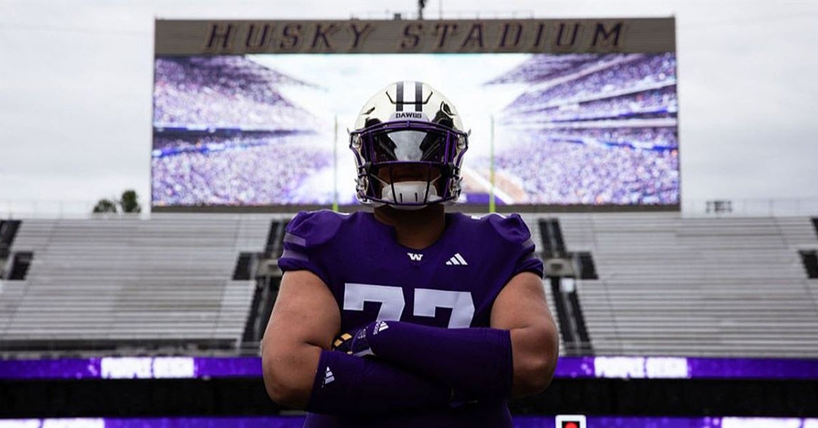 2025 FourStar OL Target Champ Taulealea Commits To Washington