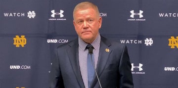 Everything Brian Kelly Said Monday Ahead of Notre Dame vs. Navy