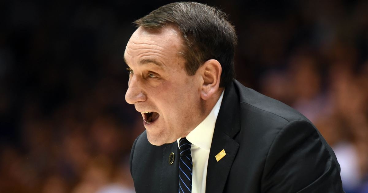 Coach K reacts to Duke athletic director Kevin White's retirement