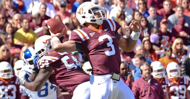 Hokie Legend Logan Thomas Inducted Into Virginia Tech Hall Of Fame