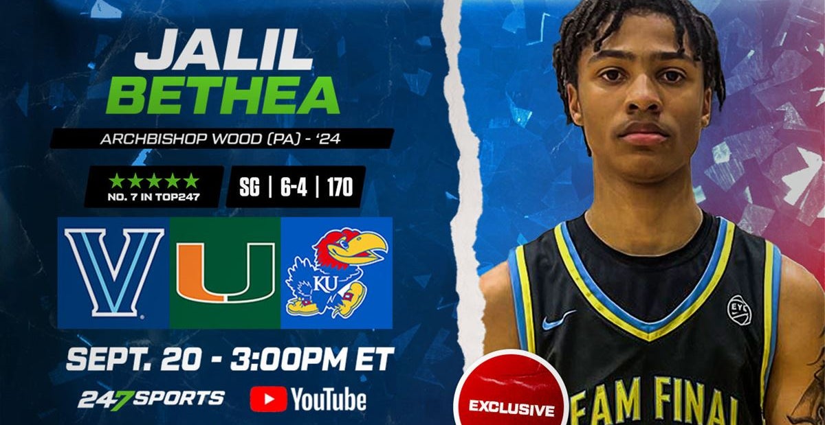 Fivestar guard Jalil Bethea down to three and ready to announce