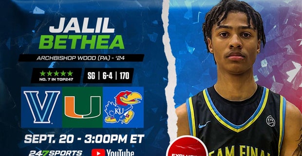 Jalil Rwe Five-star guard Jalil Bethea down to three and ready to announce