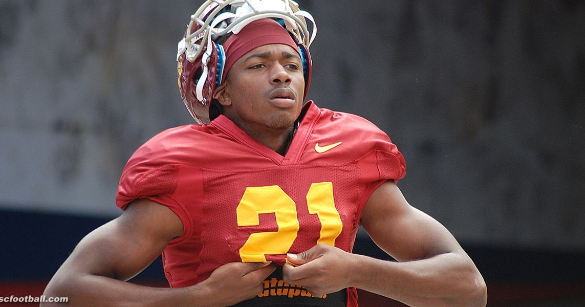 Tyler Vaughns is working towards a starting spot