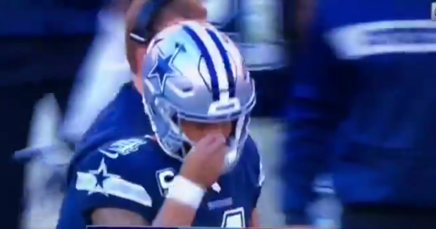 Dak Prescott Allegedly Seen Using Smelling Salts