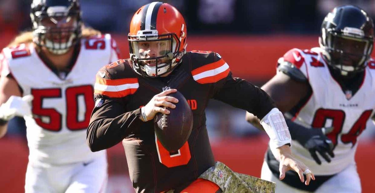 Cleveland Browns white helmets debuting vs. Steelers on MNF a