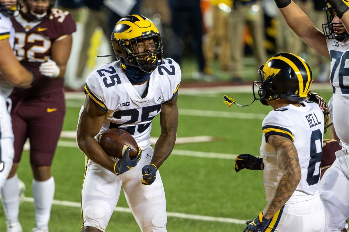 Hassan Haskins named to B10 first team. LFG : r/MichiganWolverines