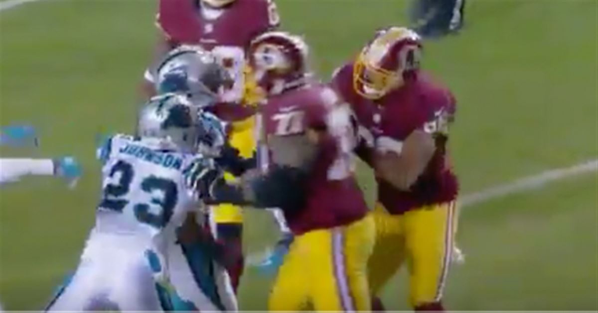 Jordan Reed ejected for throwing a punch