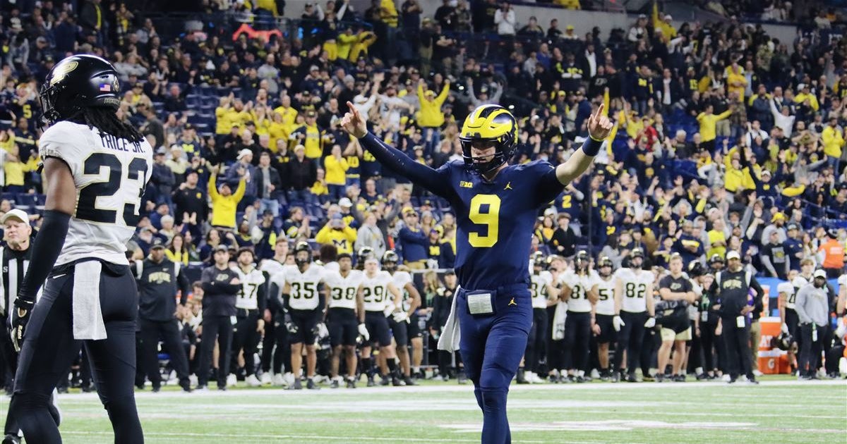 Desmond Howard salutes J.J. McCarthy for Big Ten Championship Game