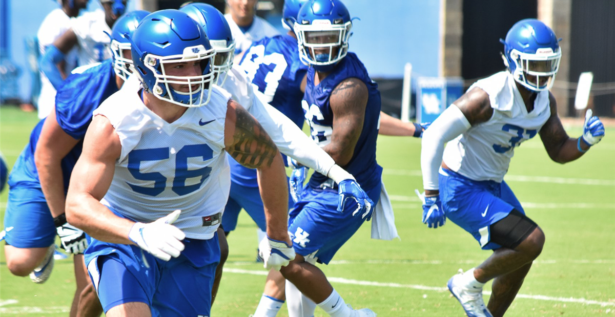 Kentucky football releases first depth chart of season