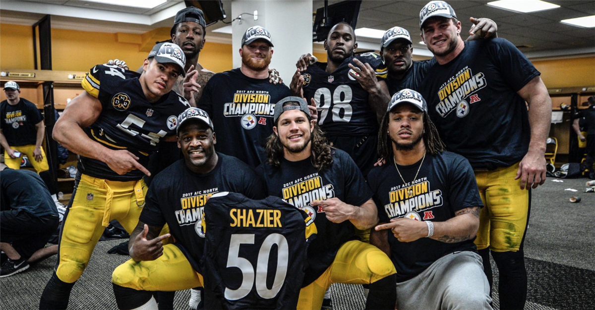 Steelers Celebrate AFC North Championship, Win Over Ravens