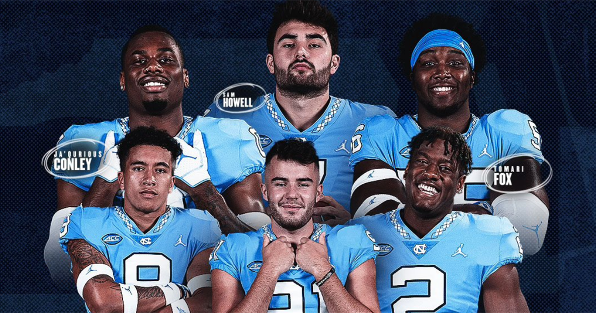 Six UNC Players Named to ACC AllAcademic Team
