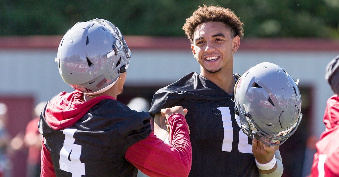 Nick Rolovich says WSU quarterback decision coming ‘fairly soon’