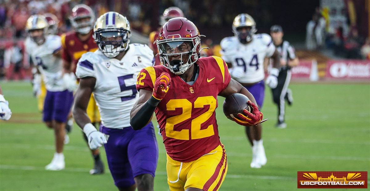 Field-level highlights of No. 24 USC's 52-42 loss to No. 5 Washington