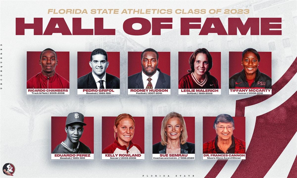 FSU announces 2023 Hall of Fame Class which includes Rodney Hudson ...