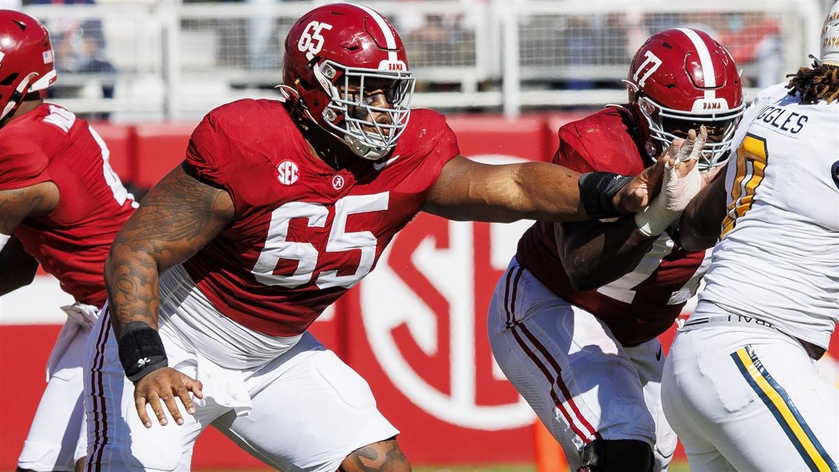 Alabama OL JC Latham declares for NFL Draft