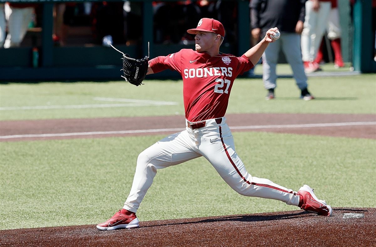 OU baseball: Carmichael leads Sooners to bounce-back win over