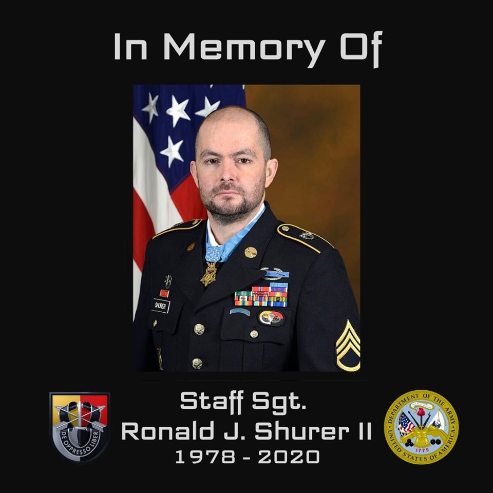 Staff Sgt Ronald J Shurer Medal Of Honor Green Beret