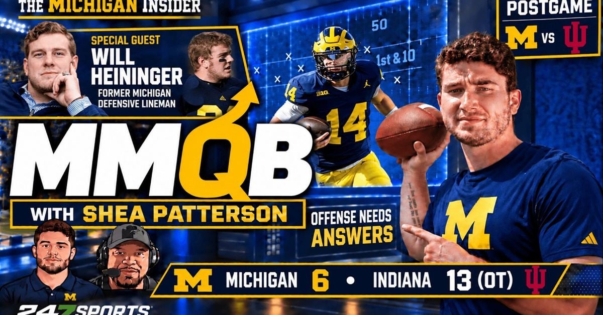 MMQB Shea Patterson: Michigan's QB Change Didn't Fix Its Biggest Problem