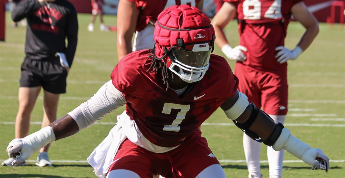 Arkansas has 'bad man' on DLine in Trajan Jeffcoat